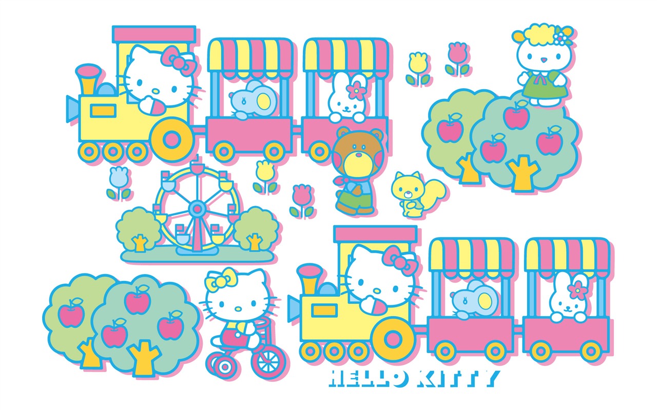 HelloKitty 바탕 화면 (1) #6 - 1280x800