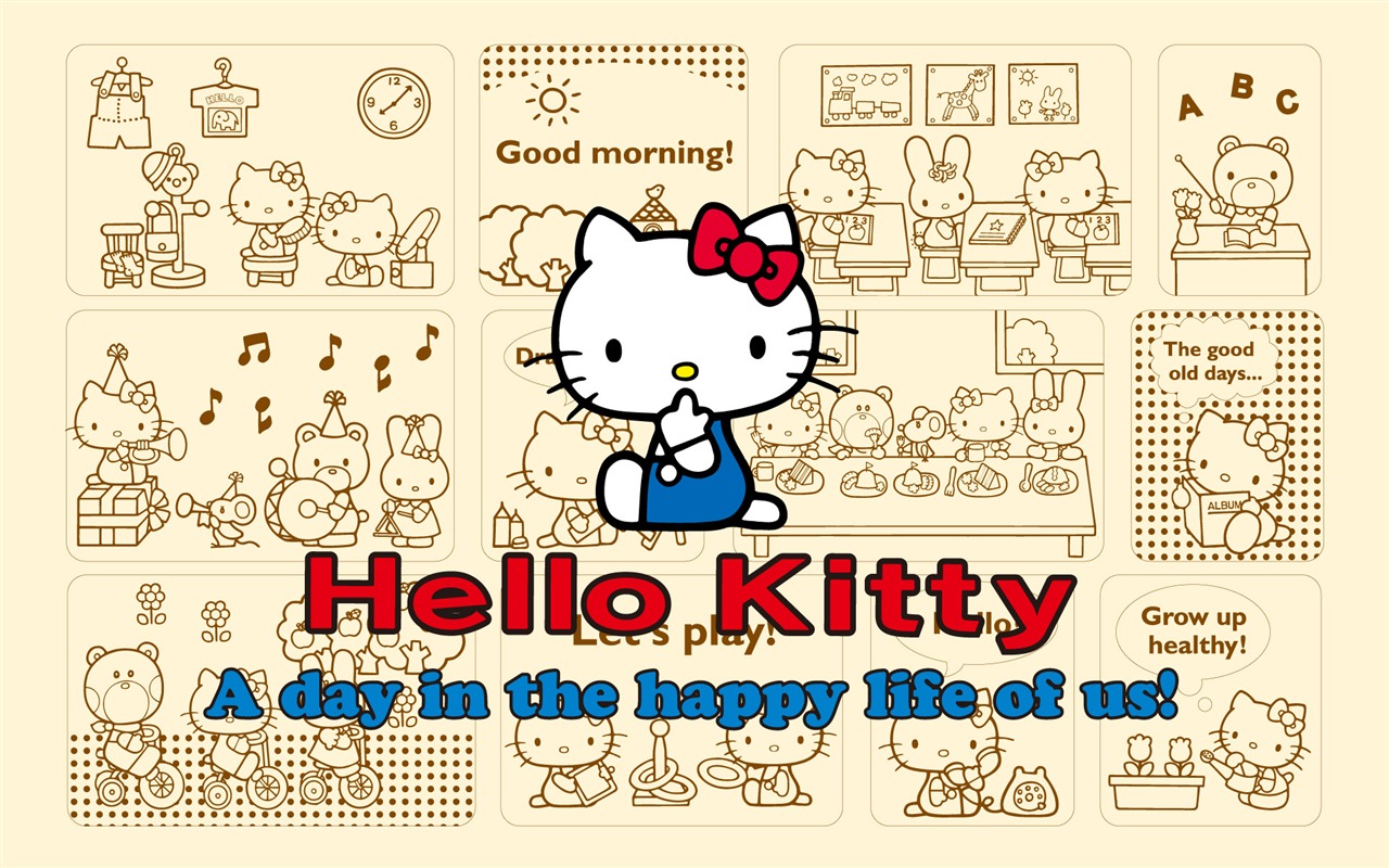 HelloKitty 壁紙(一) #17 - 1280x800