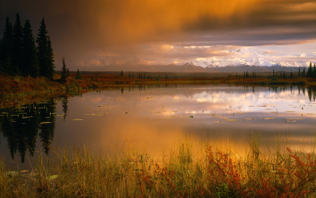 Fond d'écran paysage de l'Alaska (2) #5 - 1280x800