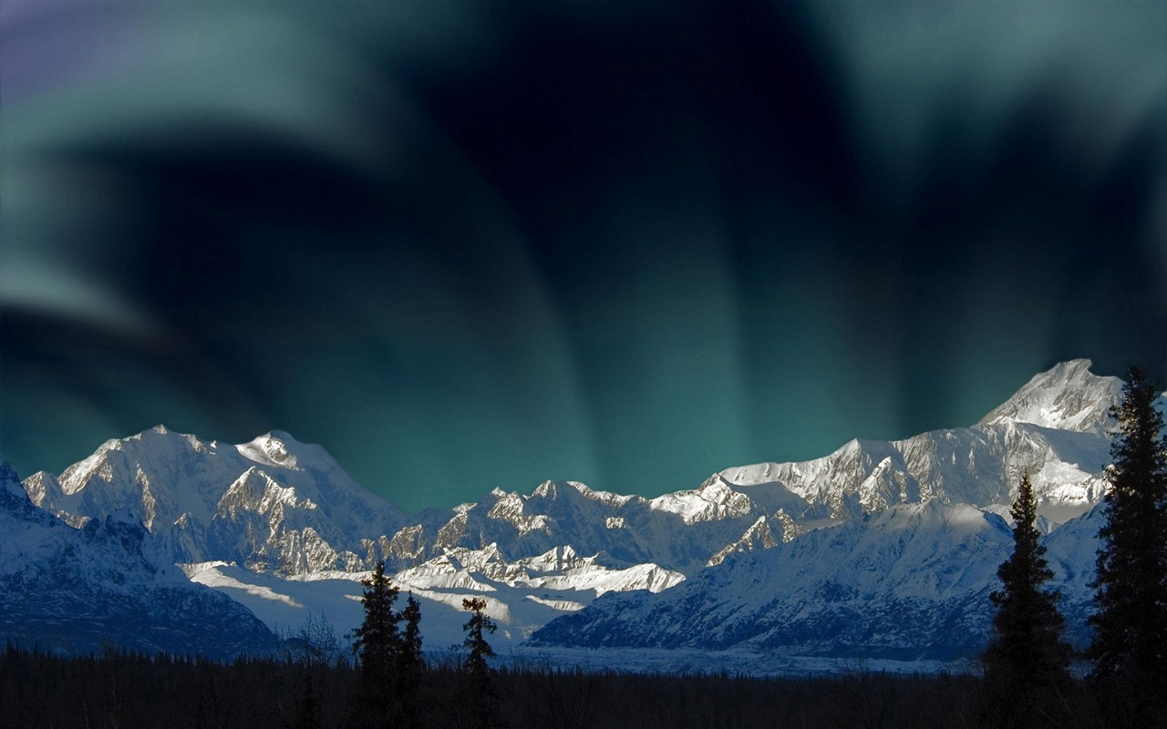 Fond d'écran paysage de l'Alaska (2) #8 - 1280x800