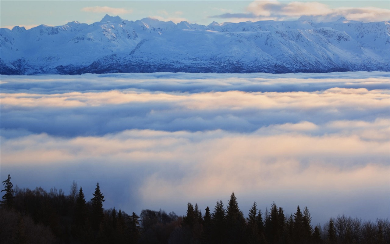 Fond d'écran paysage de l'Alaska (2) #13 - 1280x800