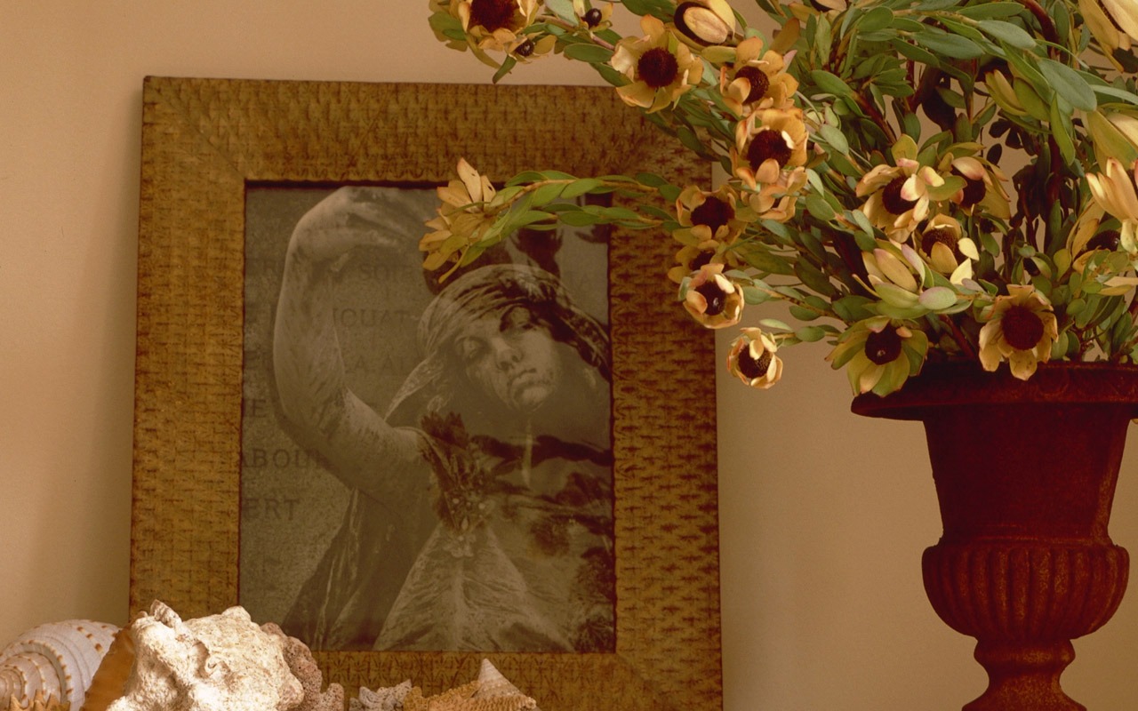 Indoor floral wallpaper (2) #8 - 1280x800