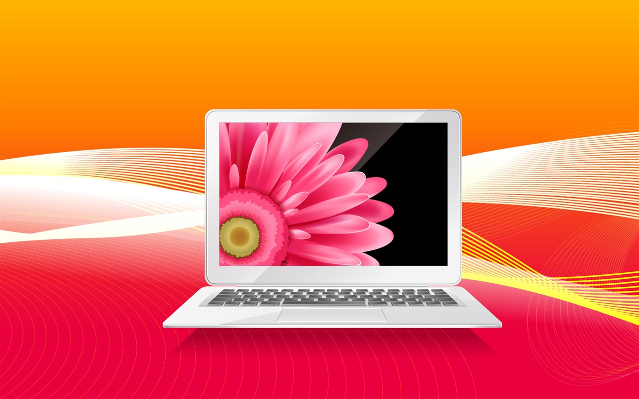 Three-dimensional design vector wallpaper #1 - 1280x800