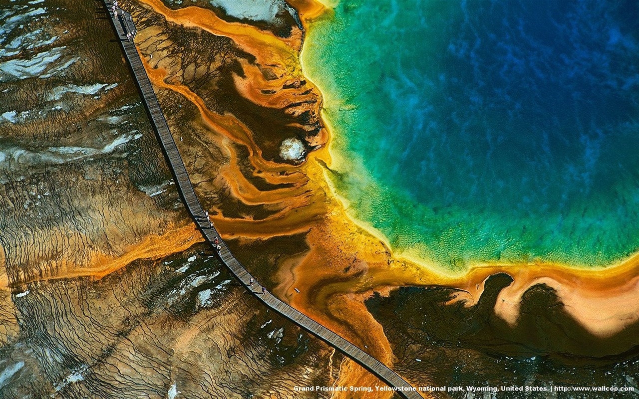 Yann Arthus-Bertrand photographie aérienne merveilles fonds d'écran #1 - 1280x800