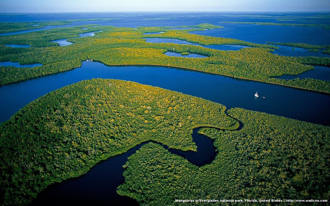 Yann Arthus-Bertrand photographie aérienne merveilles fonds d'écran #5 - 1280x800