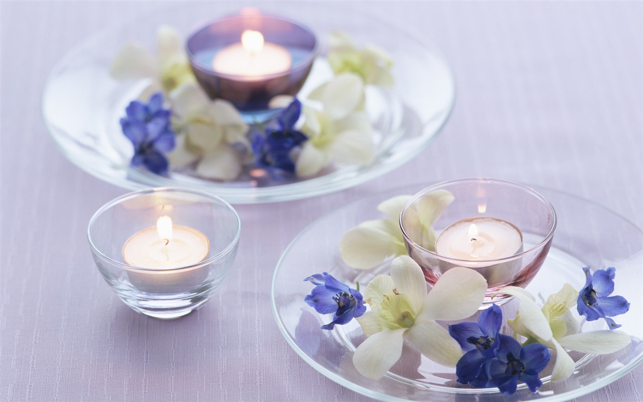 Candlelit wallpaper (6) #2 - 1280x800