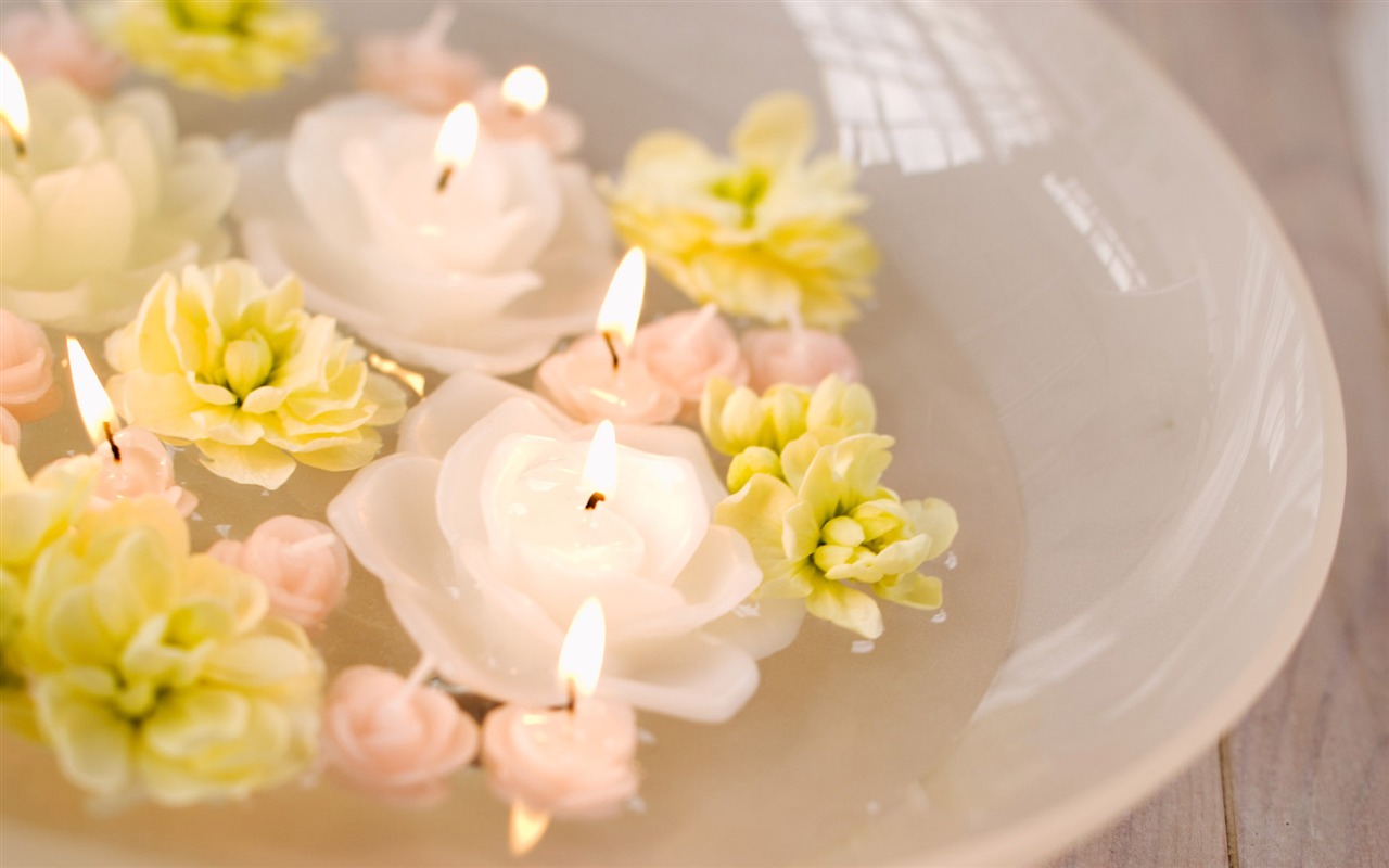 Candlelit wallpaper (6) #5 - 1280x800