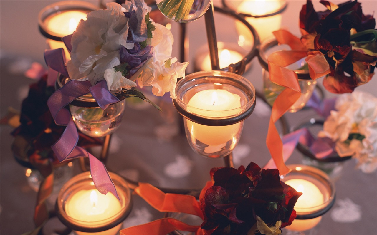 Candlelit wallpaper (6) #17 - 1280x800