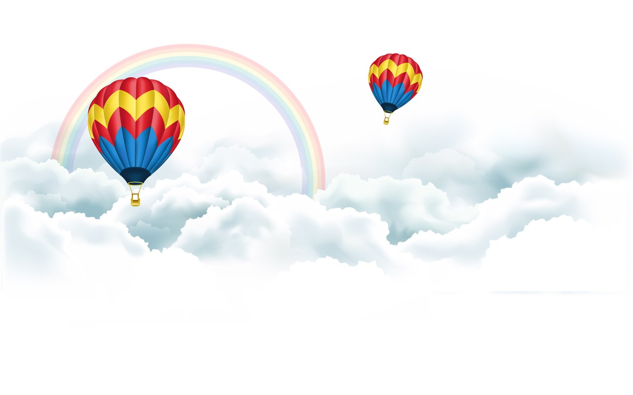 Three-dimensional design vector wallpaper (2) #3 - 1280x800