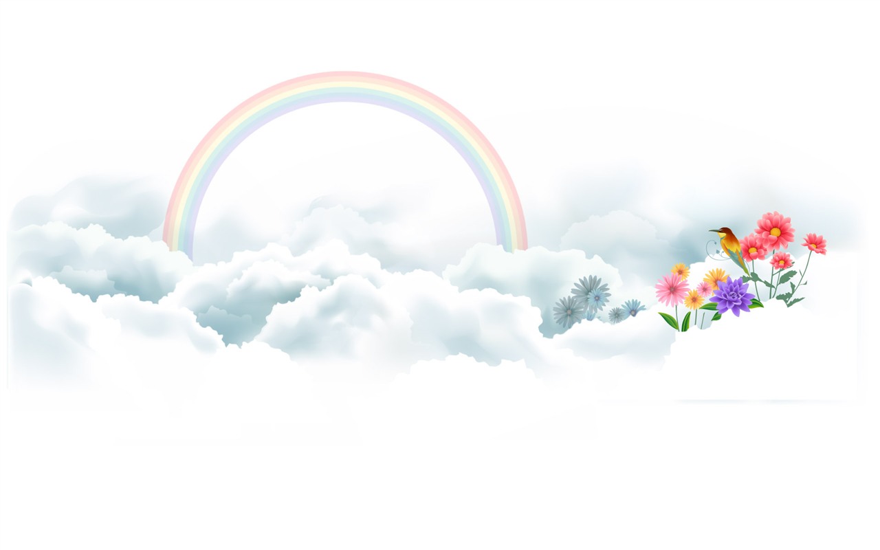 Three-dimensional design vector wallpaper (2) #4 - 1280x800