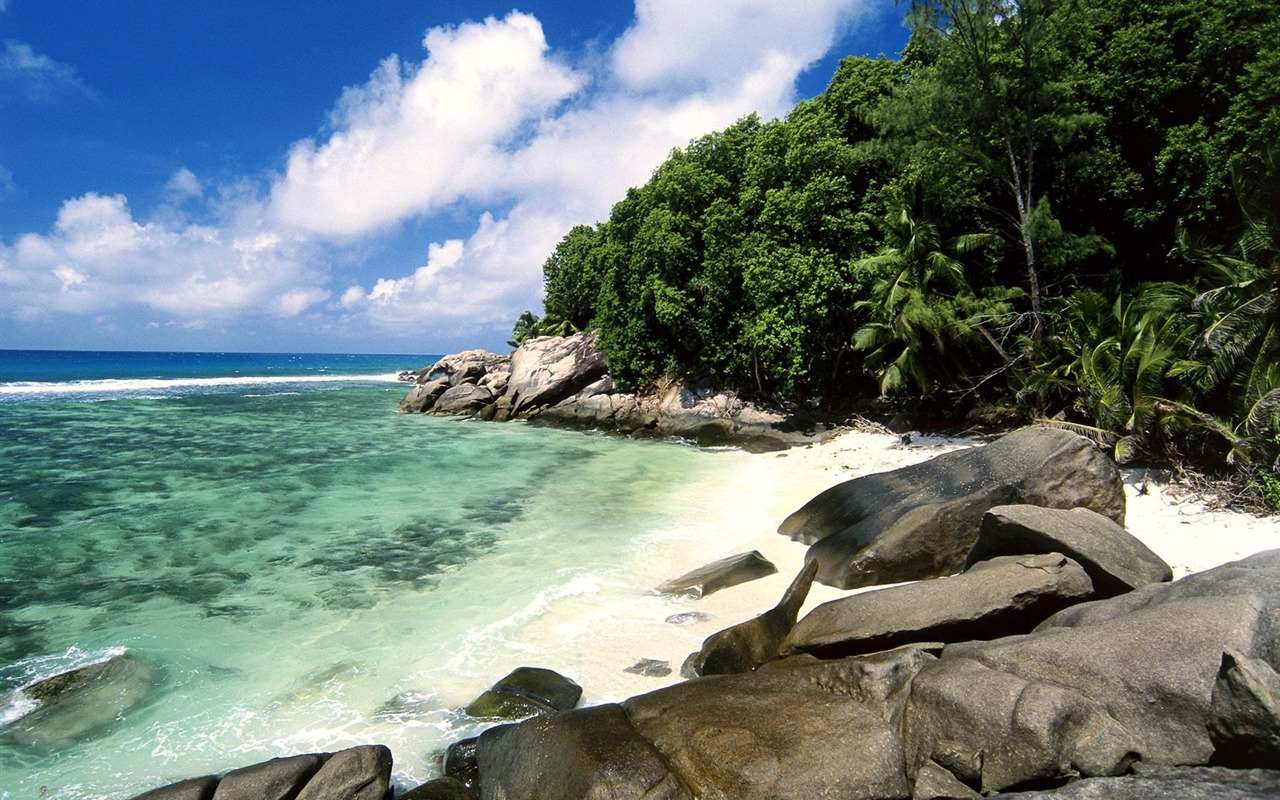 Beach ostrov tapety (2) #8 - 1280x800