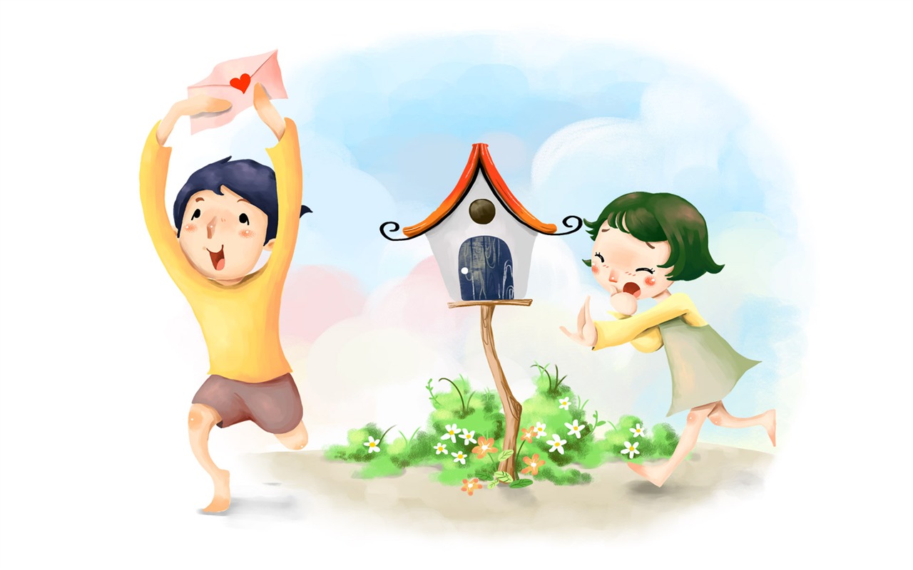 Widescreen wallpaper childhood dream (2) #5 - 1280x800