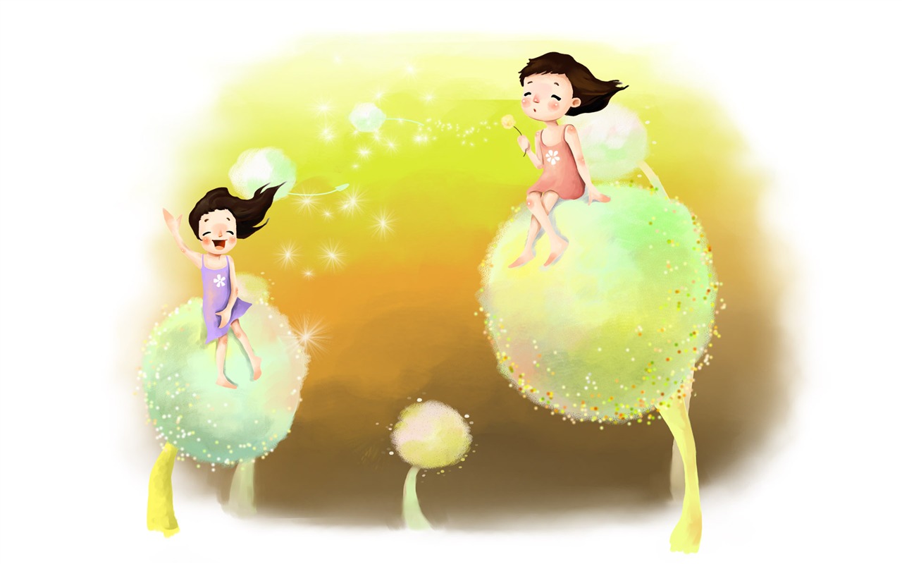 Widescreen wallpaper childhood dream (2) #13 - 1280x800