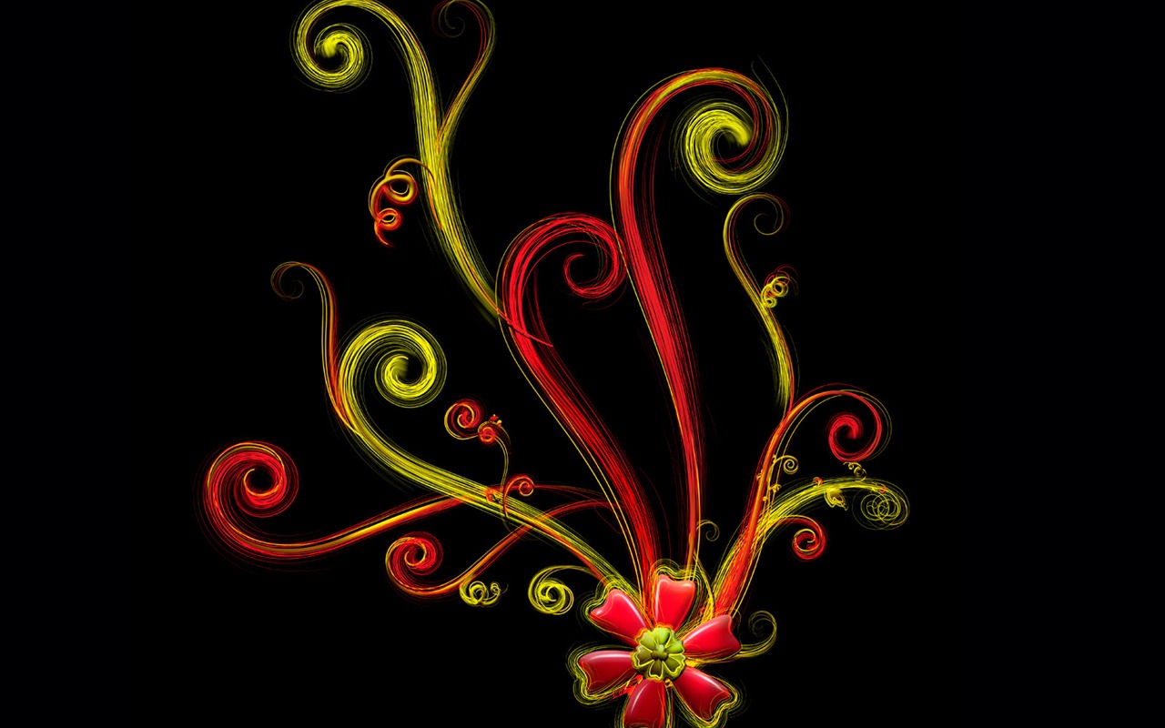 炫彩花纹 壁纸(一)6 - 1280x800