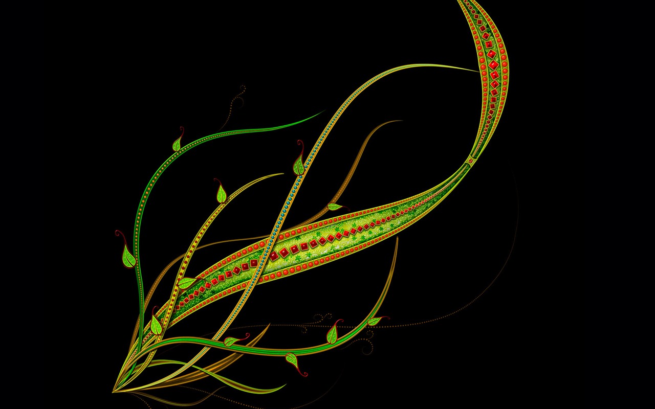 Colorful pattern wallpaper (1) #19 - 1280x800
