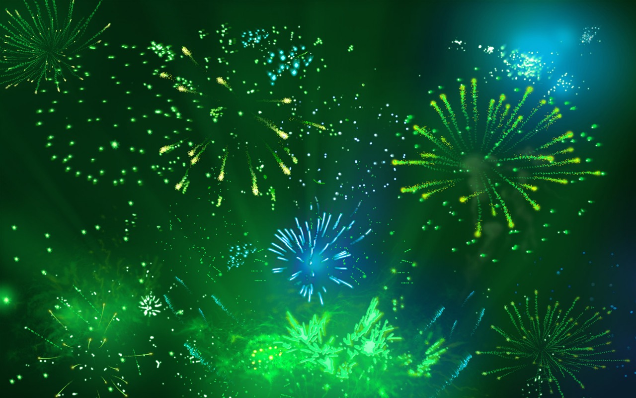 Colorful fireworks HD wallpaper #20 - 1280x800
