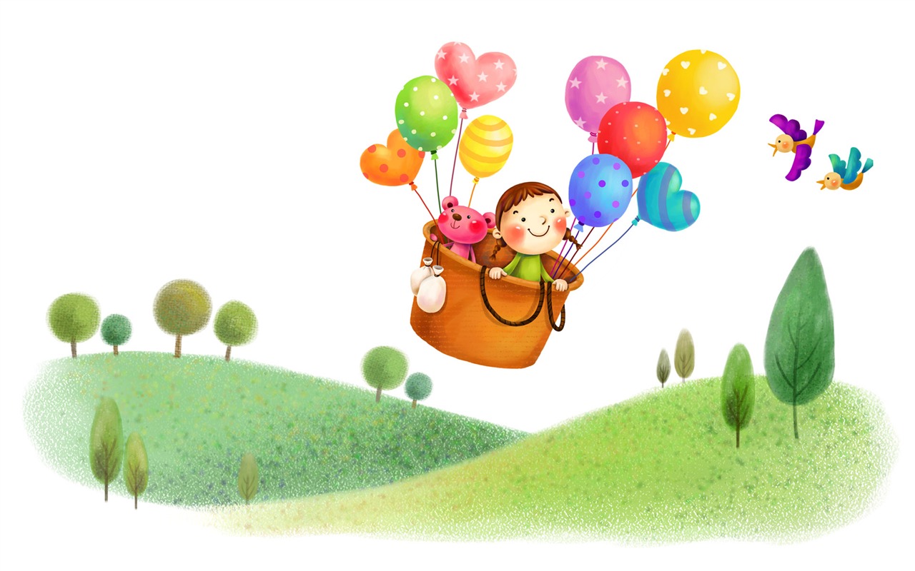 Widescreen wallpaper childhood dream (3) #19 - 1280x800