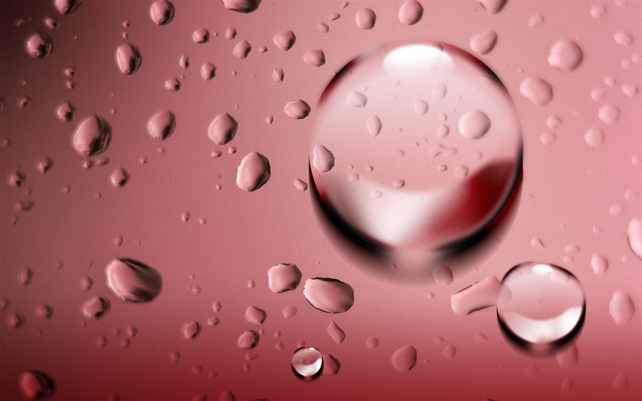 Colorful Water drops HD wallpaper #8 - 1280x800