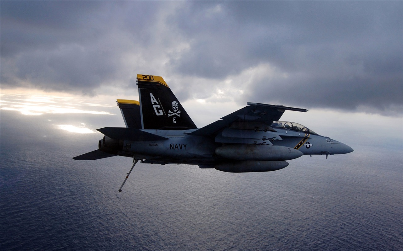 HD wallpaper military aircraft (4) #8 - 1280x800
