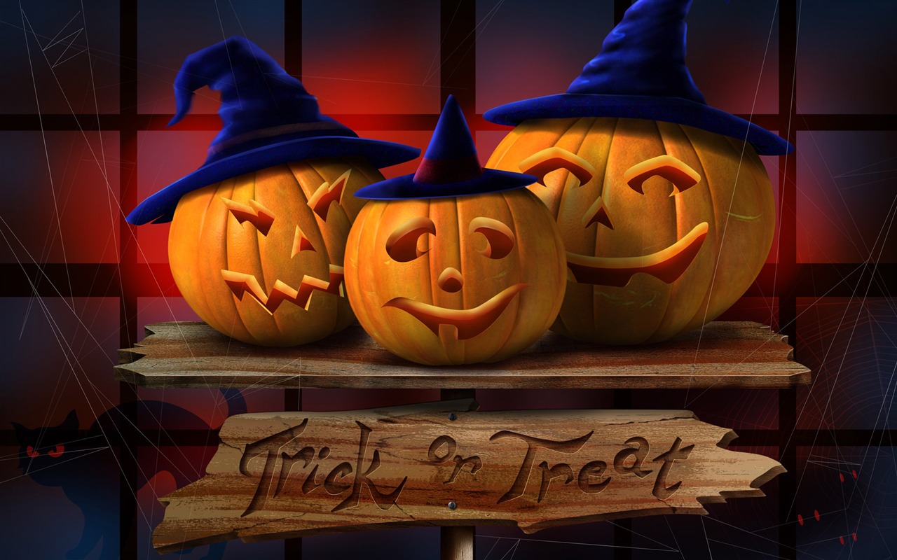 Halloween Téma Tapety na plochu (3) #5 - 1280x800