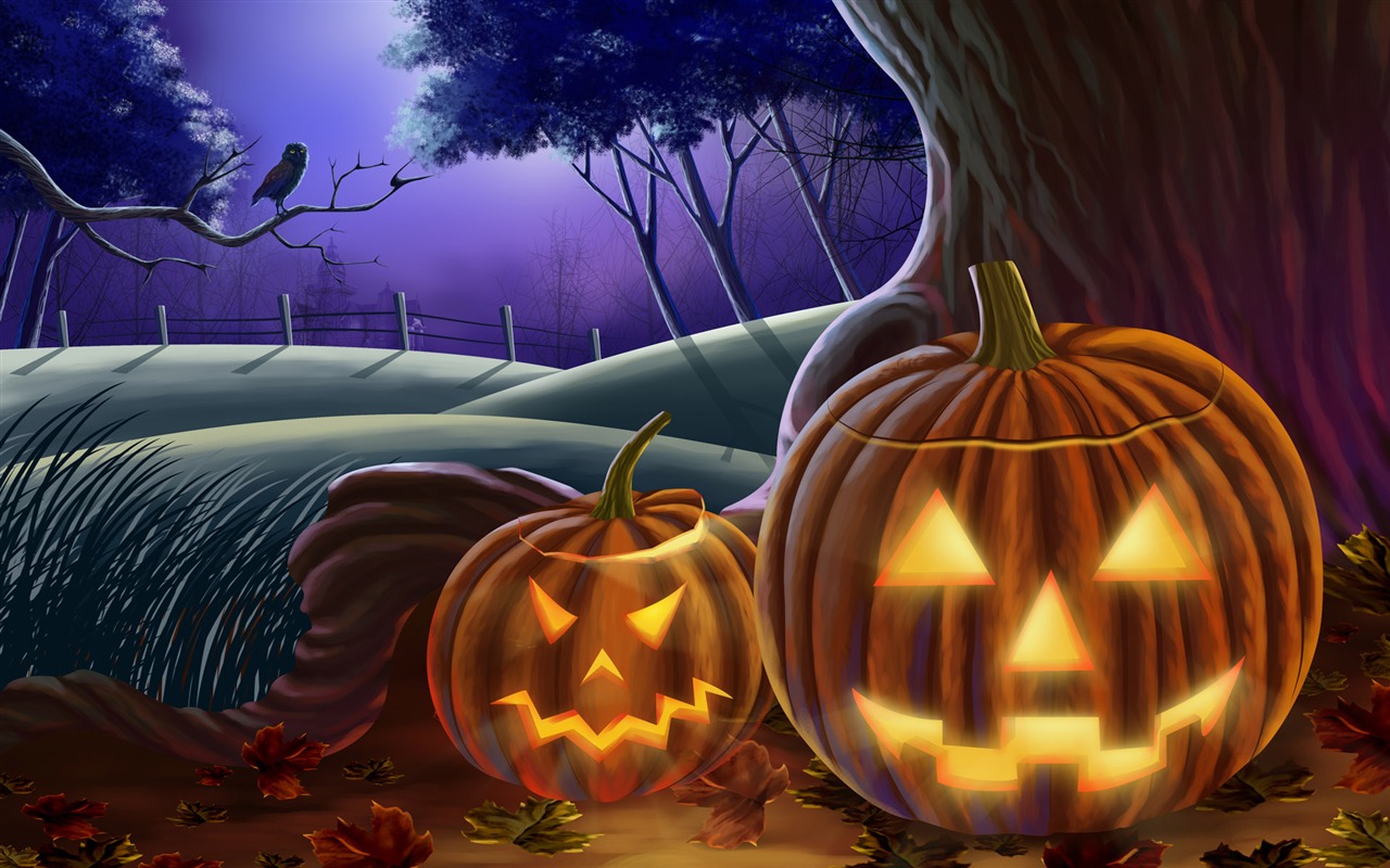 Halloween Téma Tapety na plochu (3) #6 - 1280x800