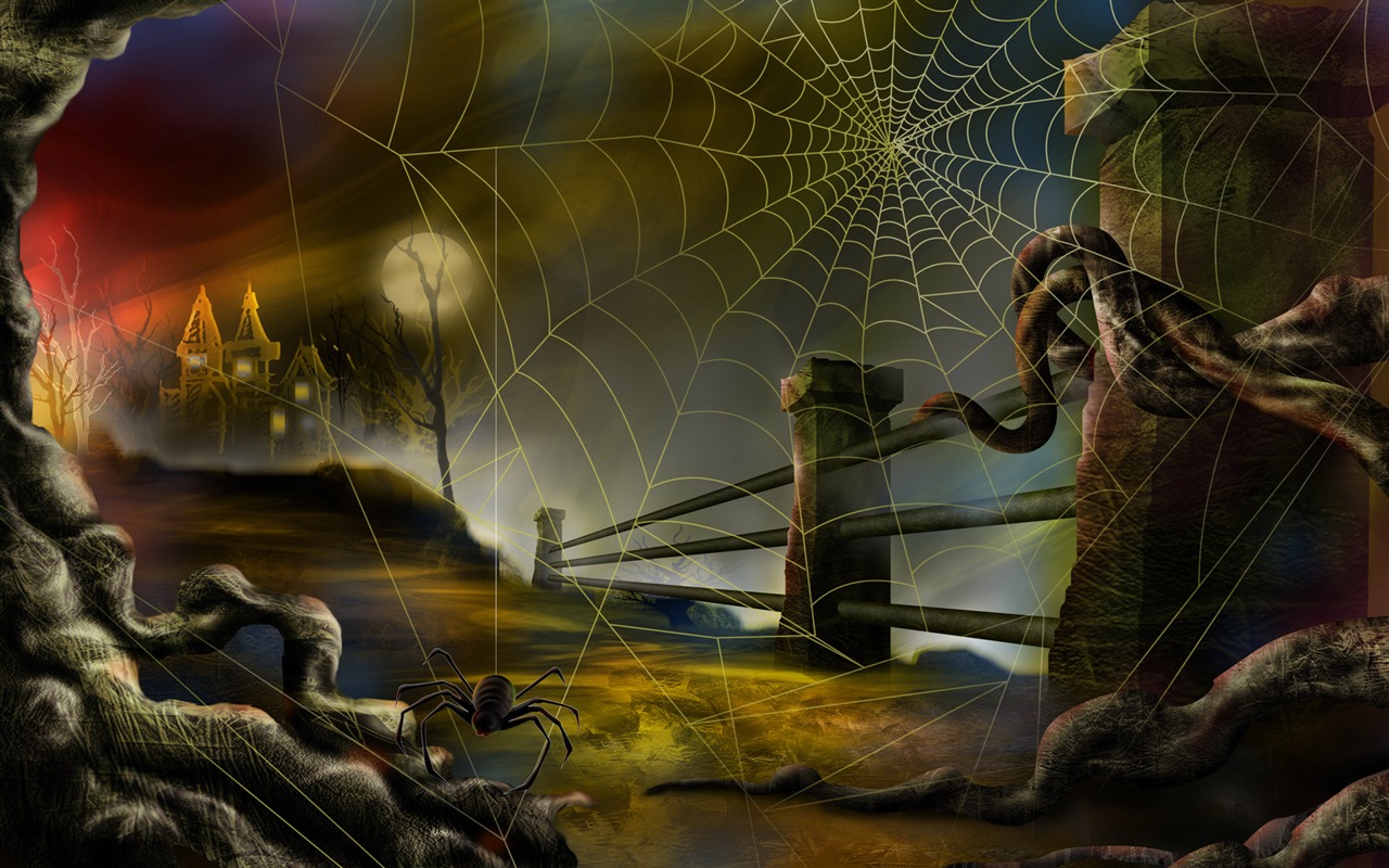 Halloween Téma Tapety na plochu (3) #11 - 1280x800