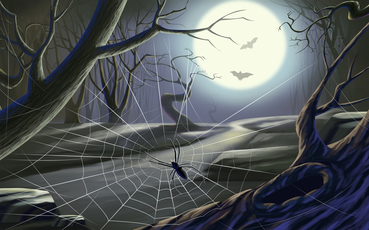 Halloween Téma Tapety na plochu (3) #12 - 1280x800