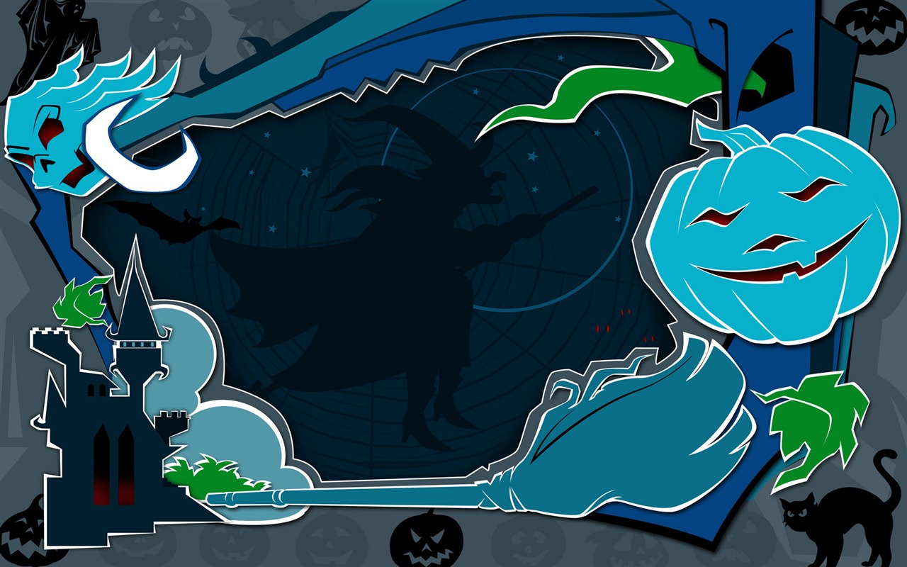 Halloween Téma Tapety na plochu (3) #17 - 1280x800