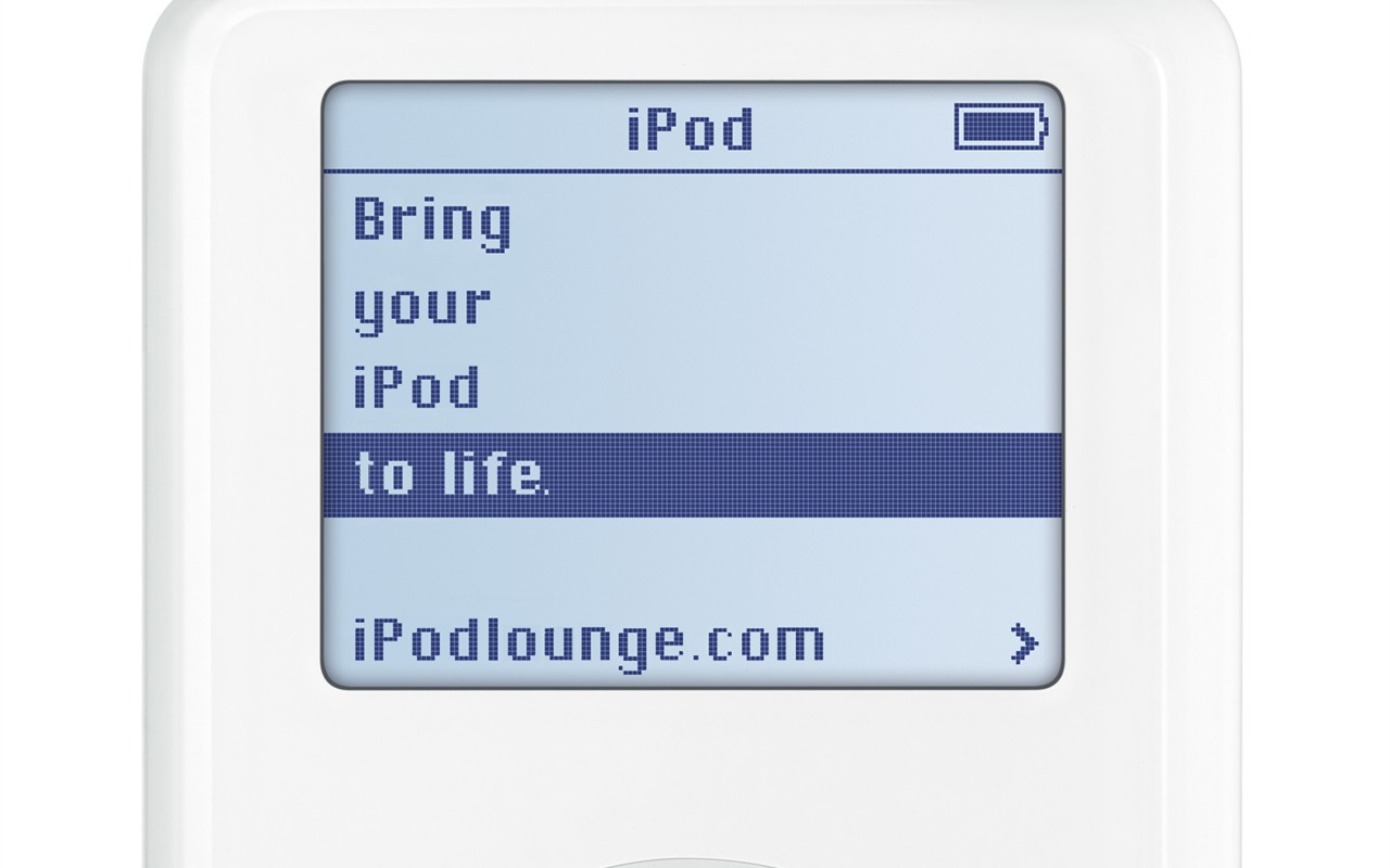 iPod 壁紙(一) #8 - 1280x800