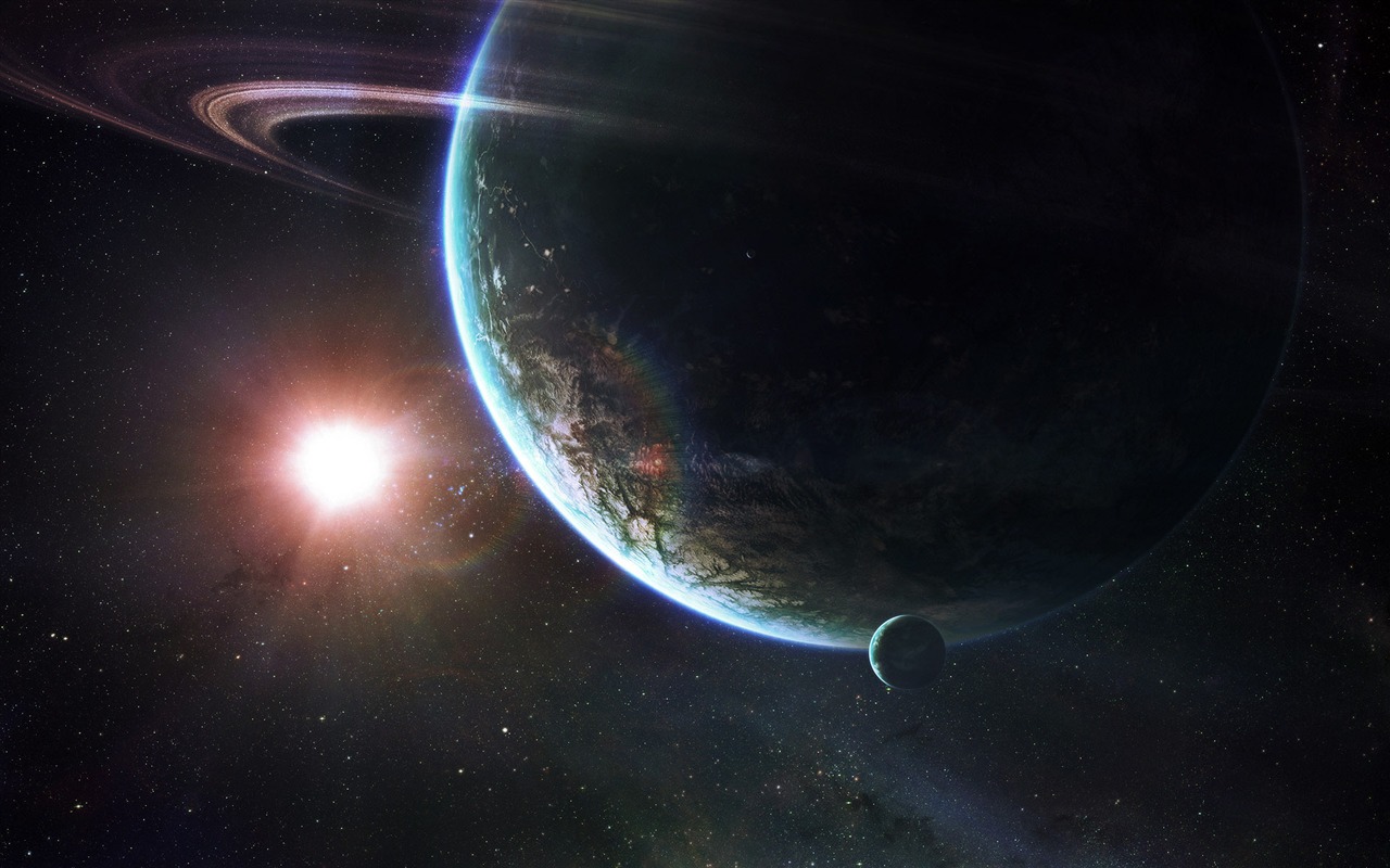 Widescreen-Wallpaper Star Earth (1) #8 - 1280x800