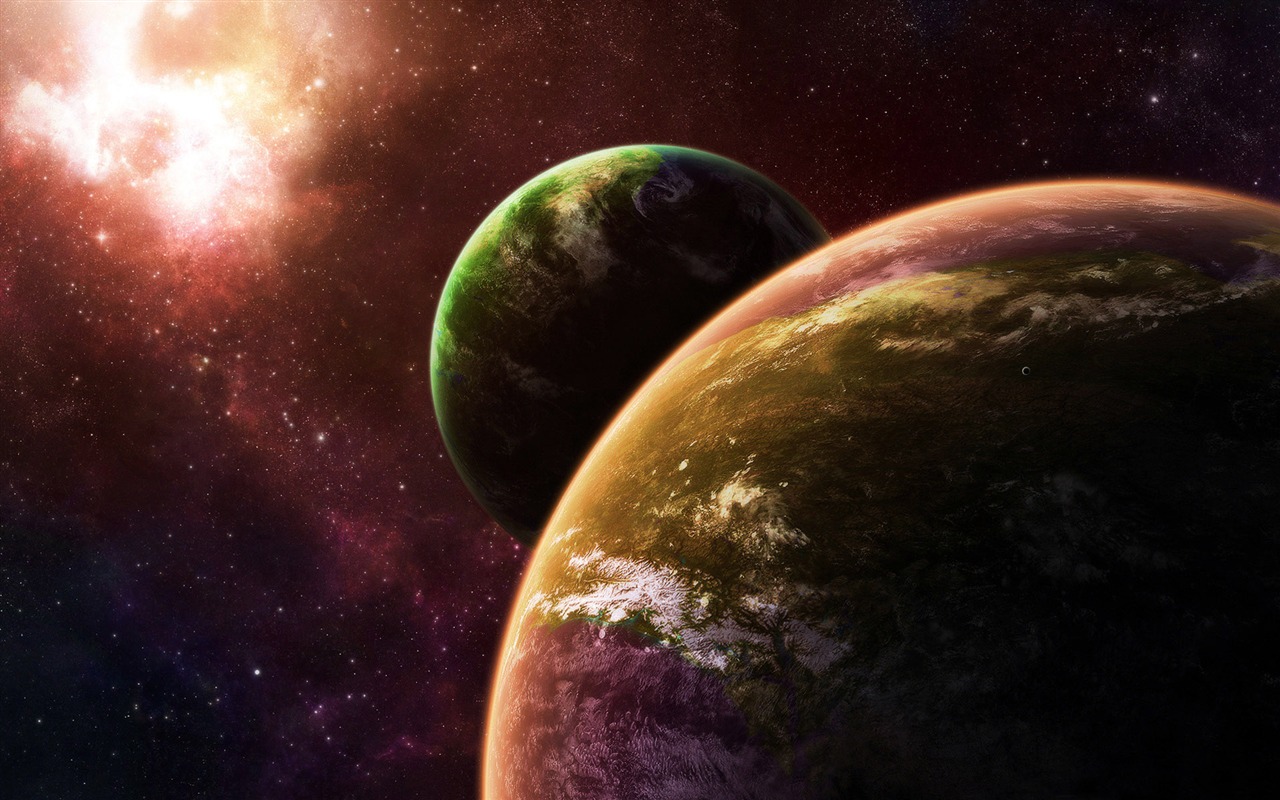 Širokoúhlý wallpaper Star Earth (1) #19 - 1280x800