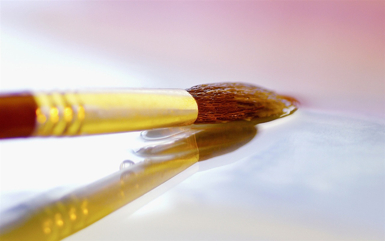 Colorful wallpaper paint brushes (2) #8 - 1280x800