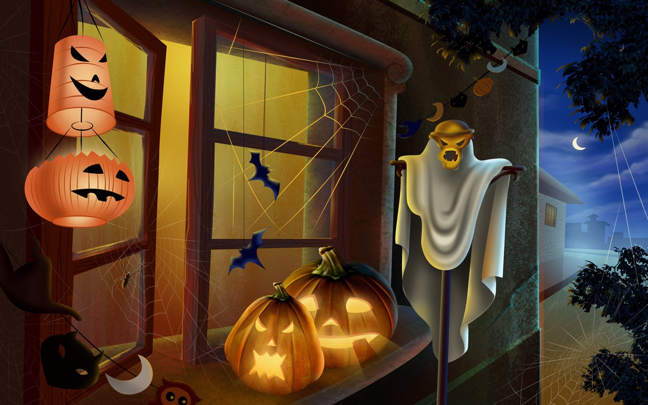 Halloween Theme Wallpapers (4) #7 - 1280x800