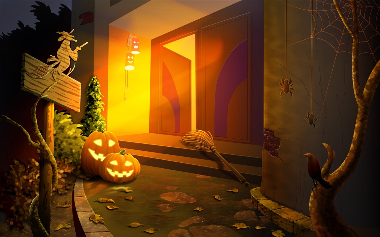 Halloween Theme Wallpapers (4) #8 - 1280x800