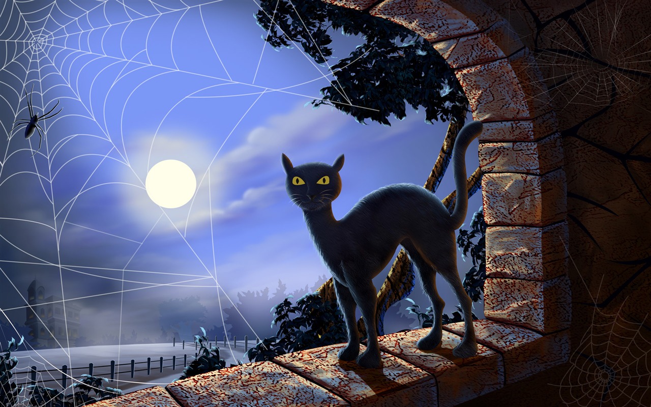 Halloween Theme Wallpapers (4) #19 - 1280x800