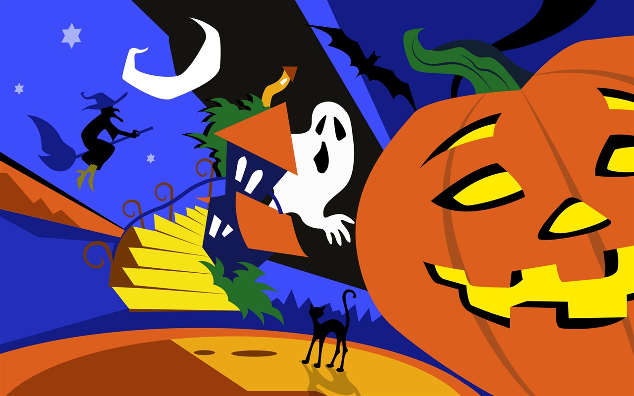 Halloween Téma Tapety na plochu (5) #1 - 1280x800