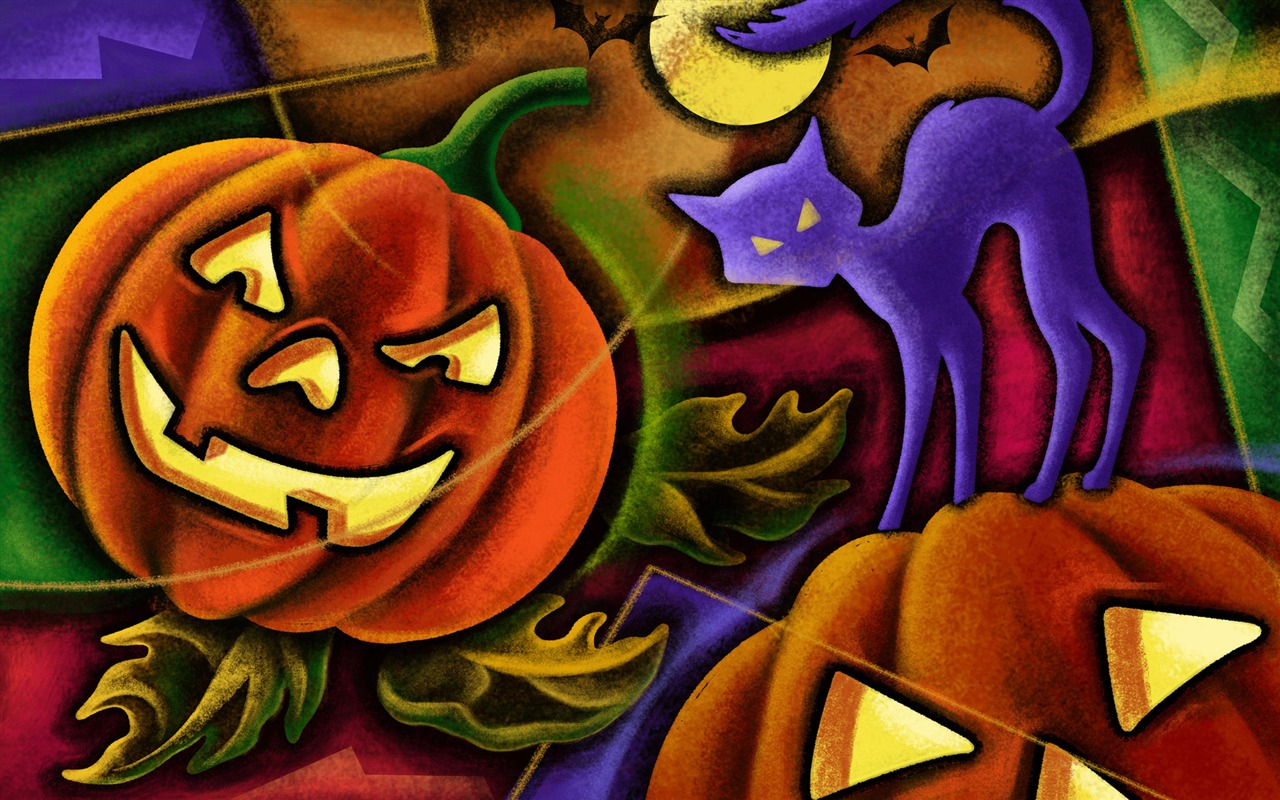Halloween Téma Tapety na plochu (5) #11 - 1280x800