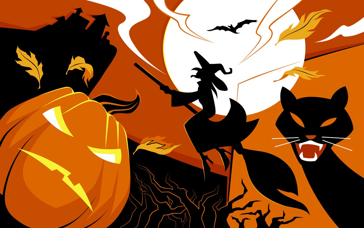 Halloween Téma Tapety na plochu (5) #13 - 1280x800