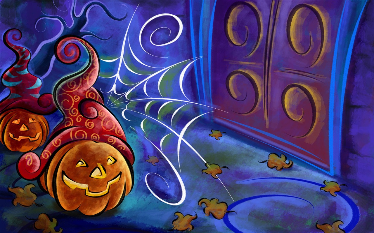 Halloween Téma Tapety na plochu (5) #16 - 1280x800
