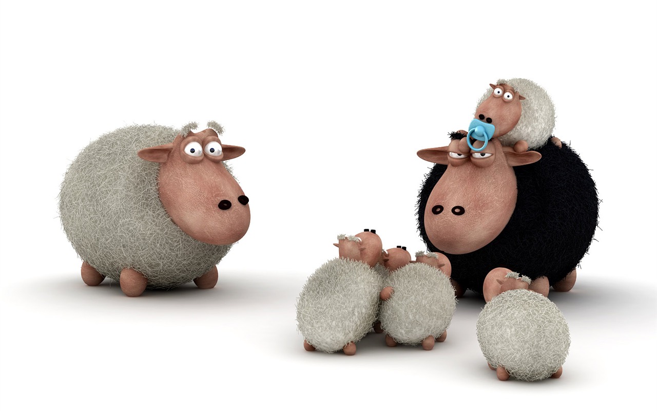 Sheeps Wallpapers Album #3 - 1280x800