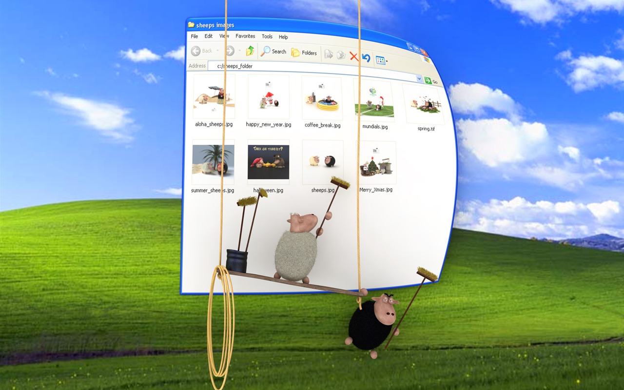 Sheeps 壁紙專輯 #10 - 1280x800