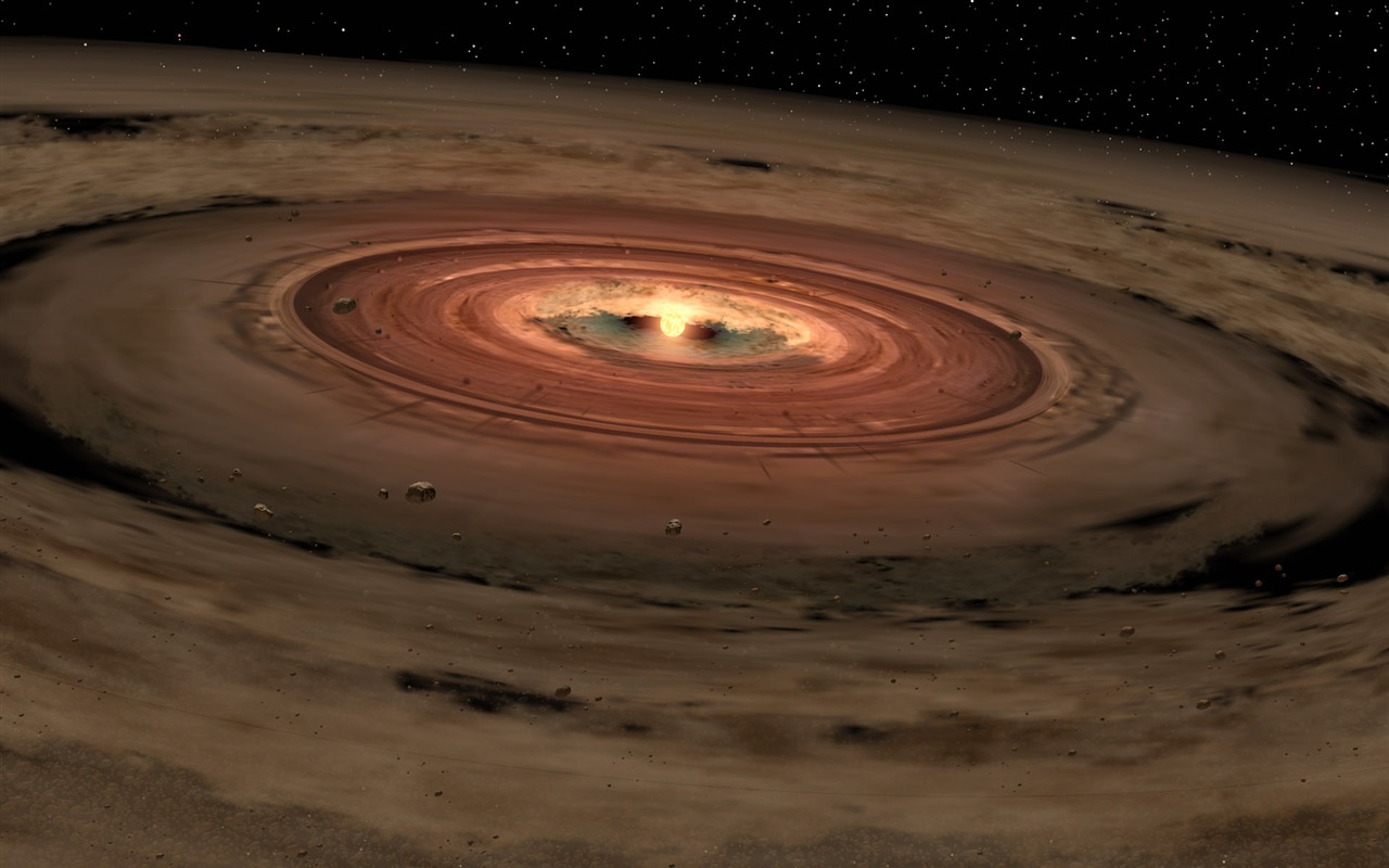 Widescreen wallpaper Star Earth (2) #7 - 1280x800