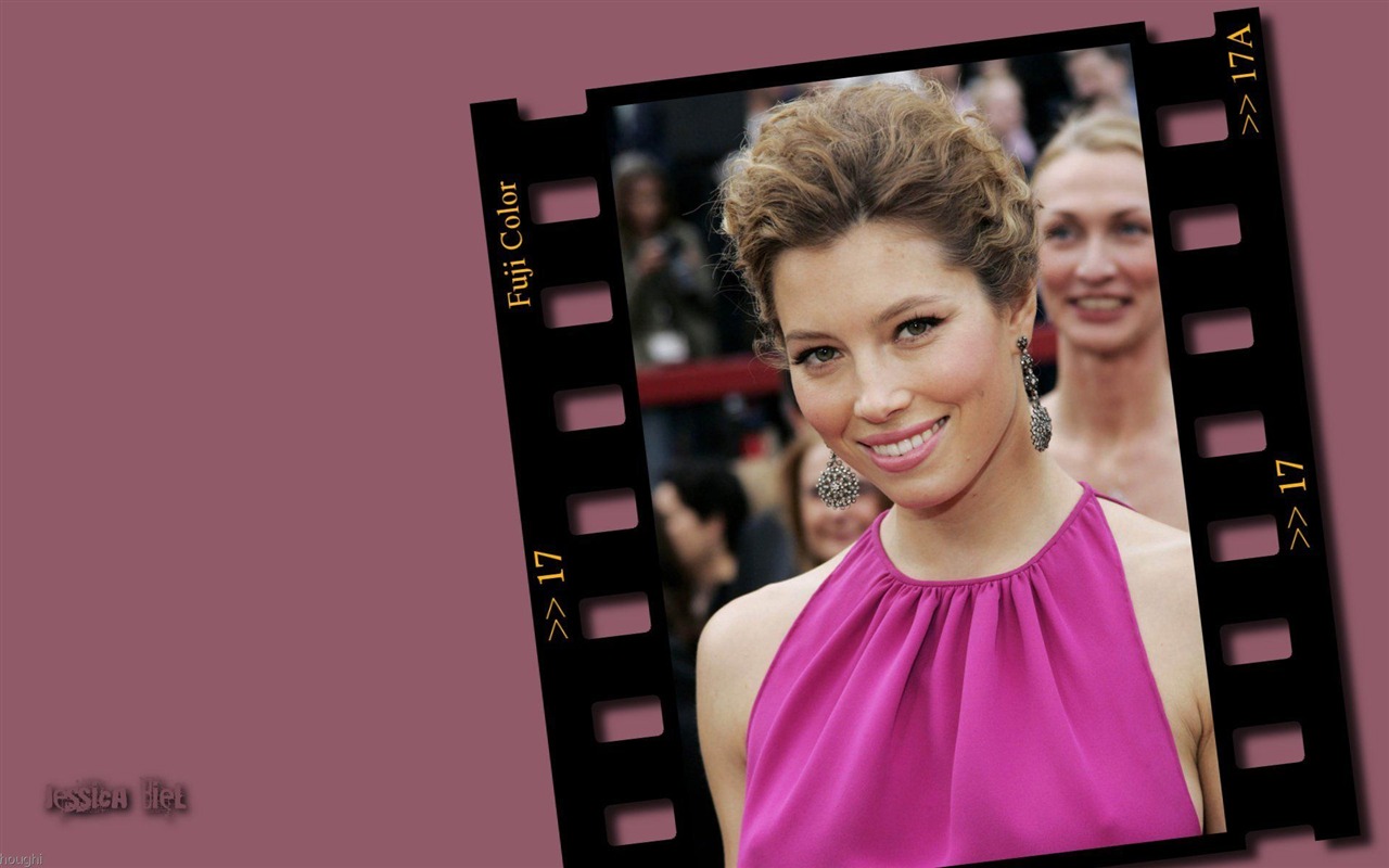 Jessica Biel krásnou tapetu #9 - 1280x800
