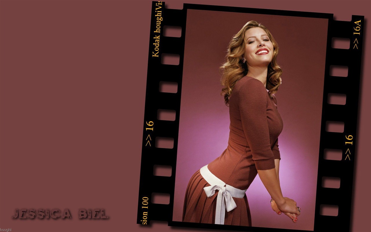 Jessica Biel krásnou tapetu #19 - 1280x800