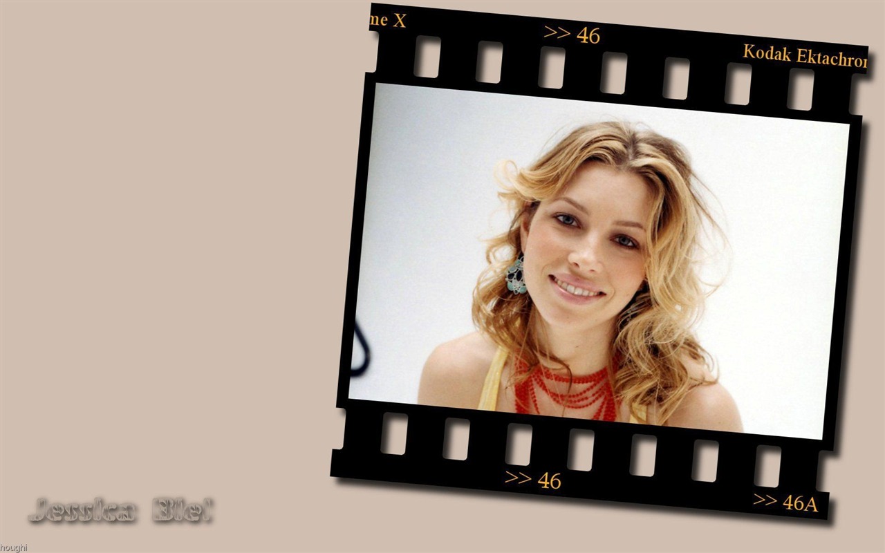 Jessica Biel krásnou tapetu #26 - 1280x800