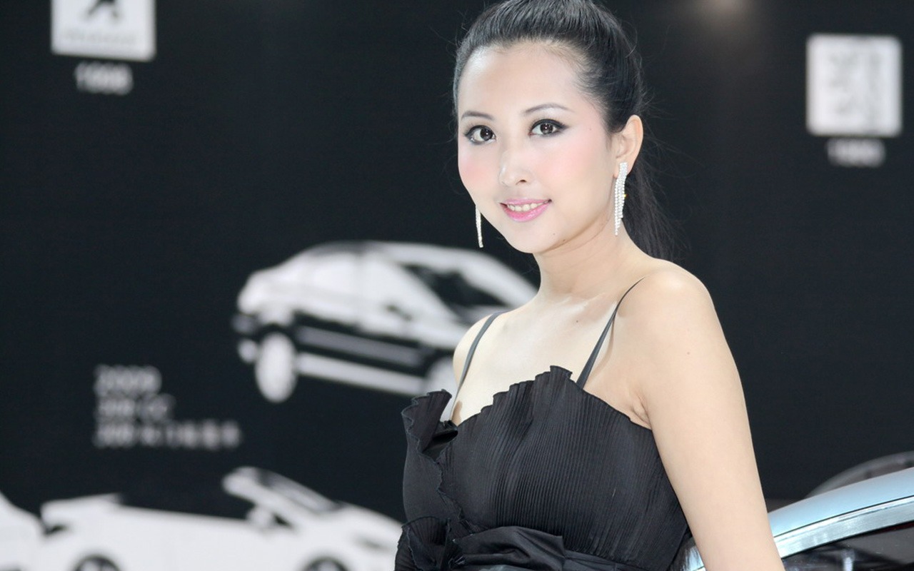 2010-4-24 Beijing International Auto Show (Linquan Qing Yun works) #7 - 1280x800