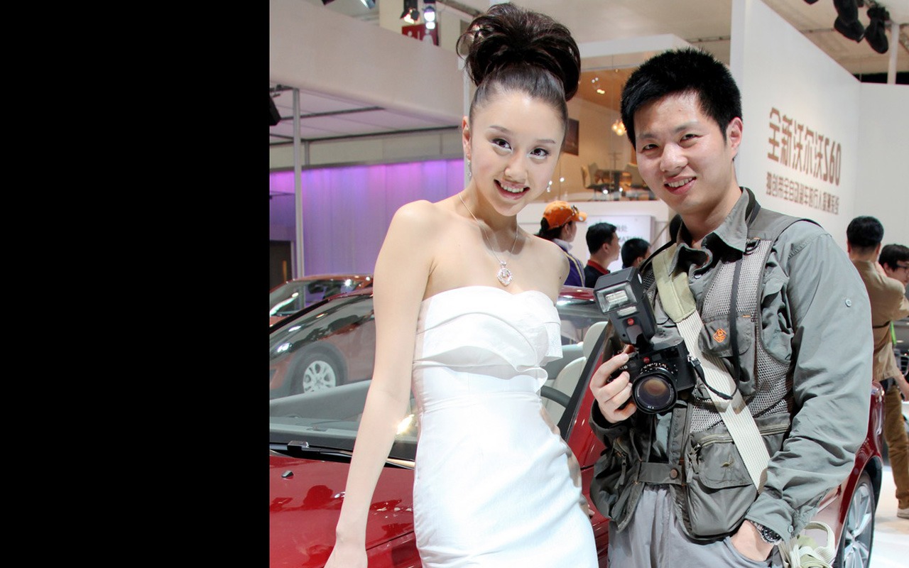 2010-4-24 Pekingu Mezinárodní Auto Show (Linquan Qing Yun práce) #10 - 1280x800