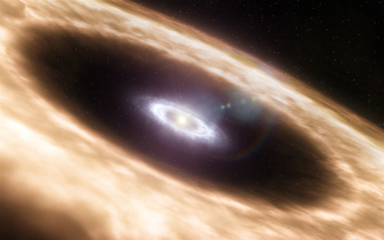 Widescreen wallpaper Star Earth (3) #7 - 1280x800
