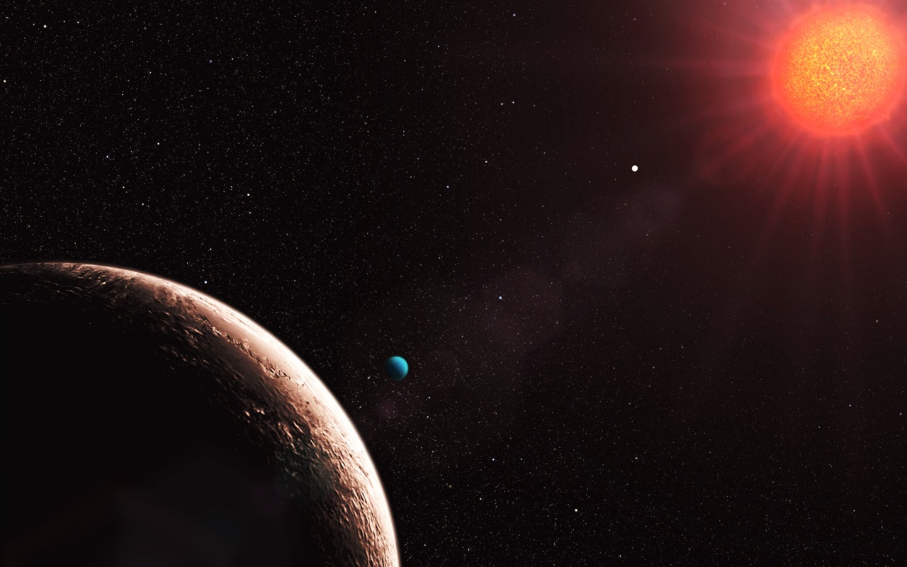 Širokoúhlý wallpaper Star Earth (3) #18 - 1280x800