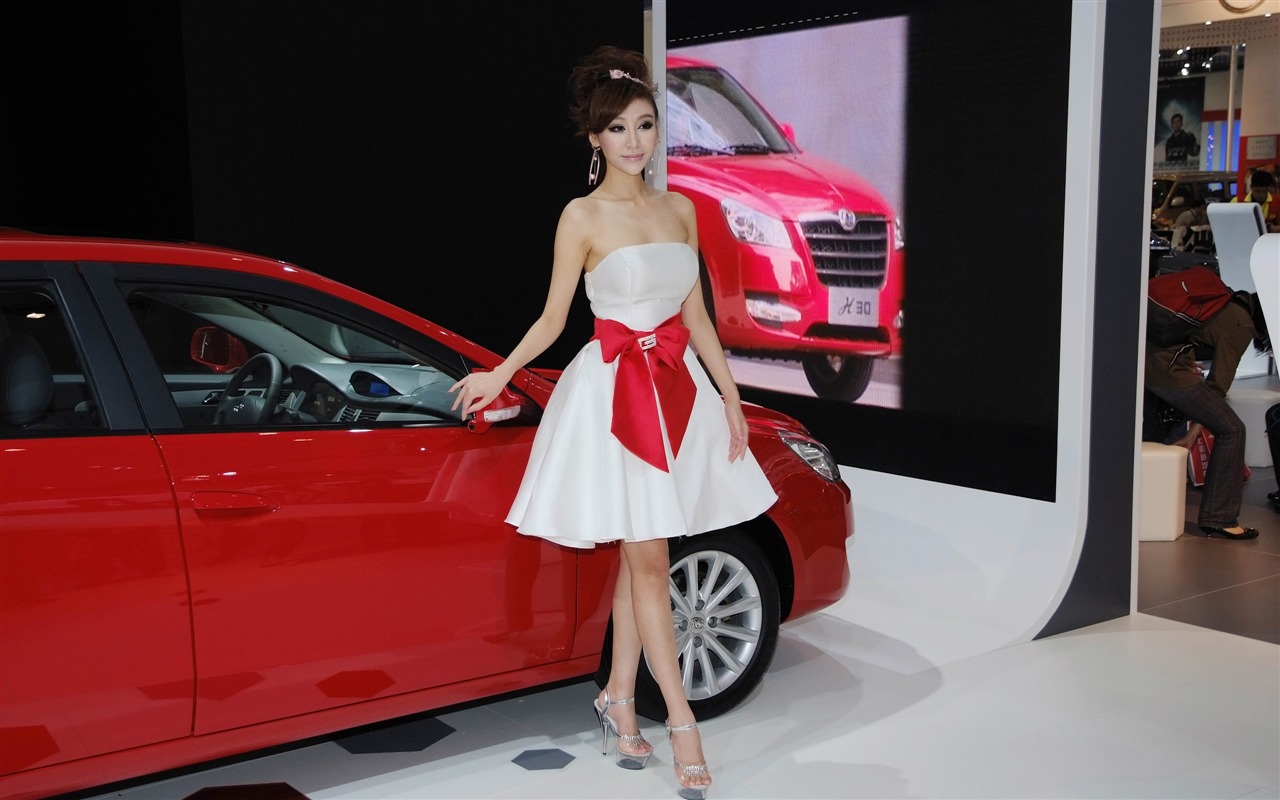 2010 Beijing International Auto Show beauty (rebar works) #8 - 1280x800